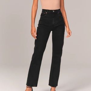 SOLD - Abercrombie & Fitch Ultra High Rise Jeans - Black